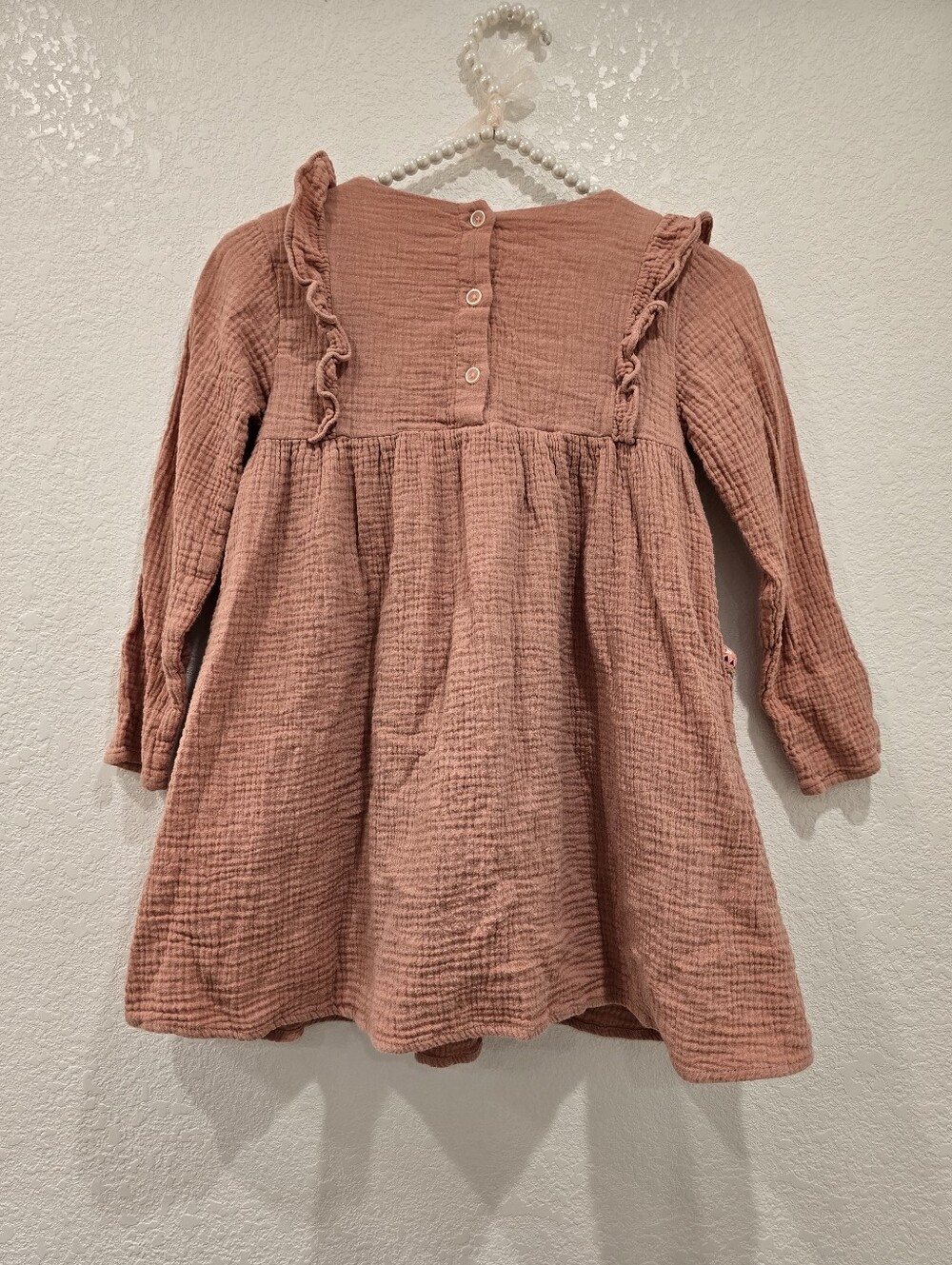 Louse Misha Paris Embridered Dress Paracas Sienna 8 - Picture 6 of 8